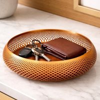 Organize com estilo! Cesto moderno e porta trecos decorativo para sua mesa! ✨