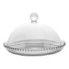Wolff Casa Prato Queijo Queijeira Tampa Cristal Pearl 20x12cm