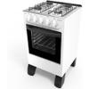 Fogão De Piso Braslar 4 Bocas Mesa de Inox New Sirius Branco Manual