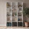 Kit 3 Estantes Multiuso Organizador 182x33cm 4 Prateleiras Funcionale Branco 99