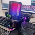 Microfone Gamer Condensador Podcast Alta Sensibilidade