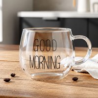 Caneca Good Morning 380ml Duhome: seu café matinal com estilo e elegância! ☕✨