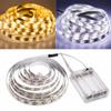 Fita De Led Fio Led De Pilha Autocolante 2m 120 LEDs Cordão Mangueira Decoração Casa Tv Móvel