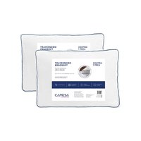 Kit 2 Travesseiros Camesa Ergosoft Hotel Ultra Macio 50x70! ☁️