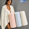 Toalha de Banho Premium Coral Fleece 70x140cm 280g Leve, arejada, absorvente e de secagem rápida