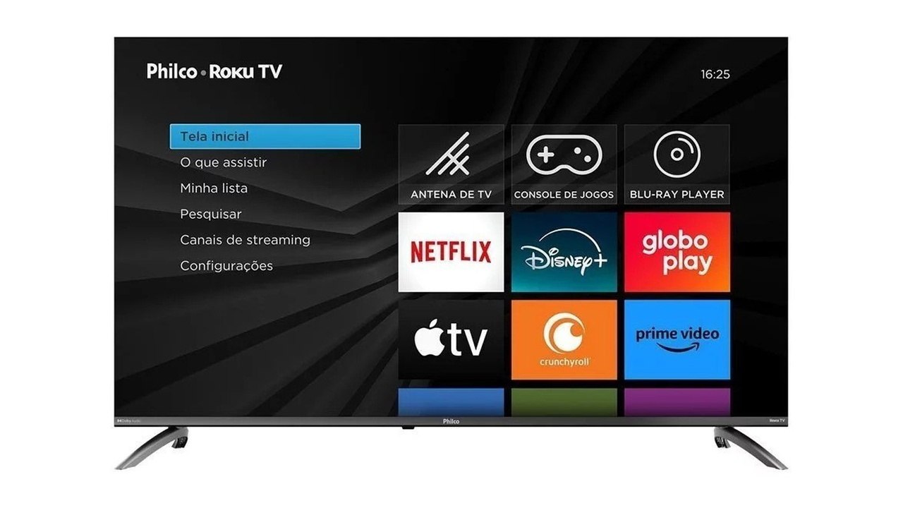 Smart TV Lcd LED 50" Philco P50crb - 4K UHD com Wi-Fi, HDMI, USB, Dolby Áudio, 60Hz
