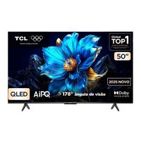Smart TV 50" TCL 4K QLED UHD Google TV TCL