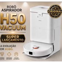 Vacuumm H50: limpeza autônoma poderosa e chão brilhando! ✨