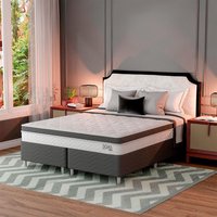 Cama Box Queen Sigma Molas Ensacadas: sono profundo e conforto sem igual! ☁️