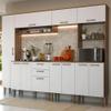 Armário de Cozinha Completa 265 cm Lille Madesa 01
