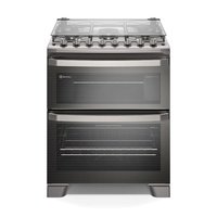 Fogão Electrolux FE5DC: 2 fornos, 5 bocas, PerfectCook360 e Tripla Chama! ✨