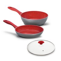 Sauté Grand Day By Day 24cm Vermelha: o kit ideal para sua cozinha!