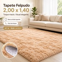 ️ TAPETE MACIO E ULTRA CONFORTÁVEL PARA SUA SALA!
