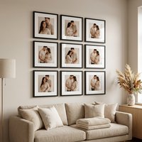 Kit 9 Quadros Decorativos 23x23, estilo minimalista para sua casa! ✨️