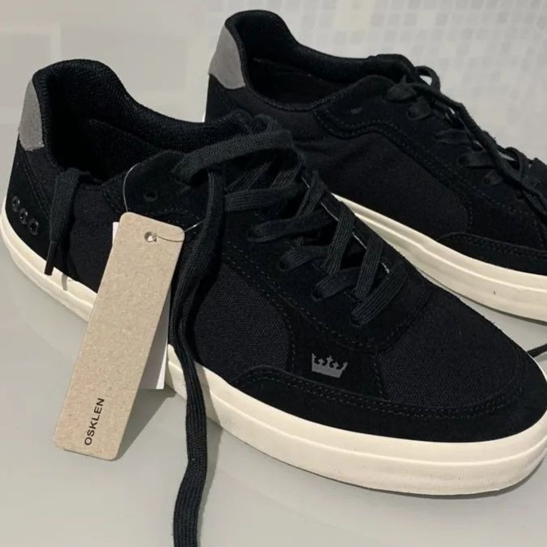 Tênis Osklen Tide Resistencia Praticidade Elegancia Preto Preto 42 Br