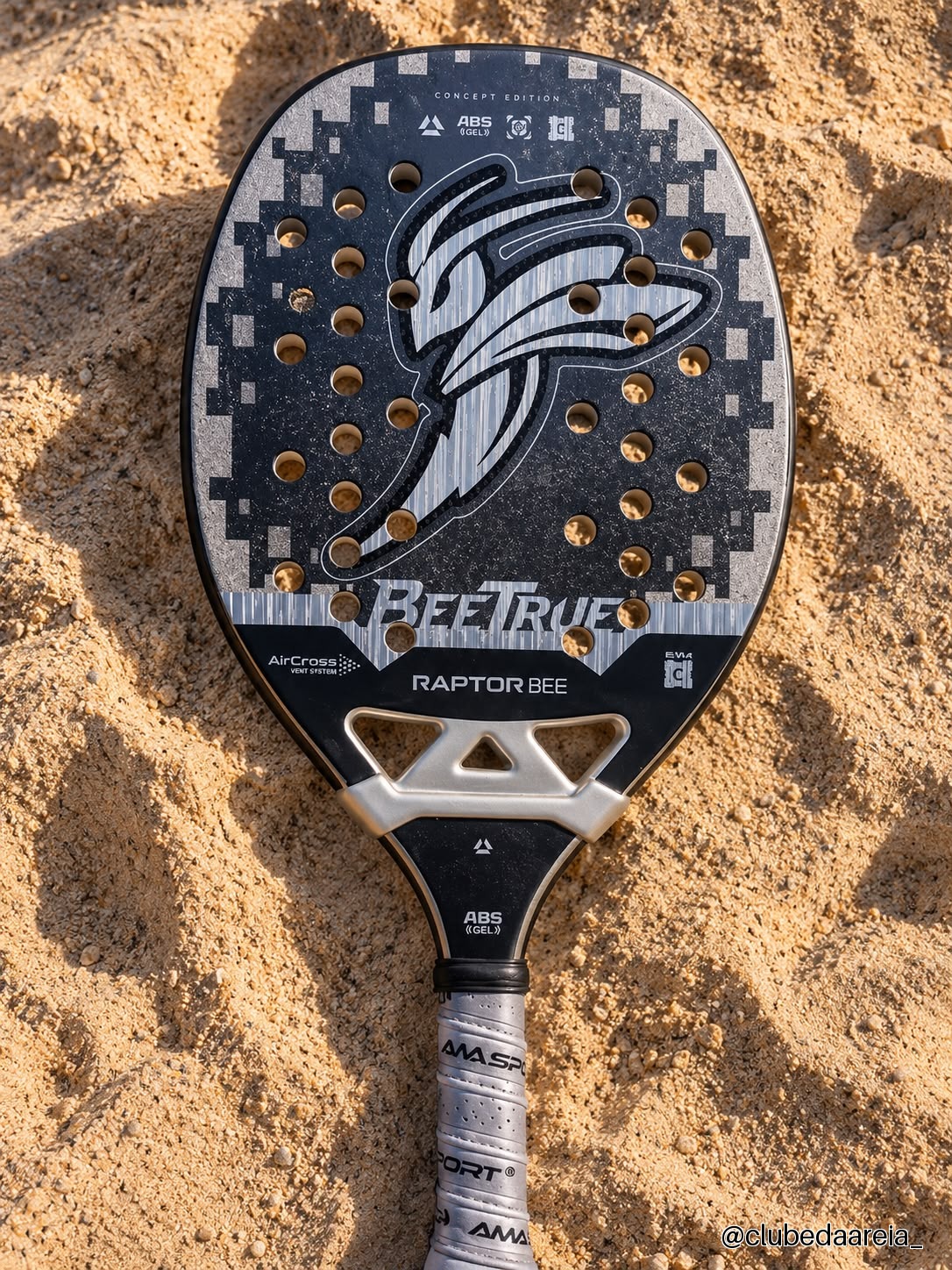 Raquete Beach Tennis Ama Raptor 2026 Sem Dados