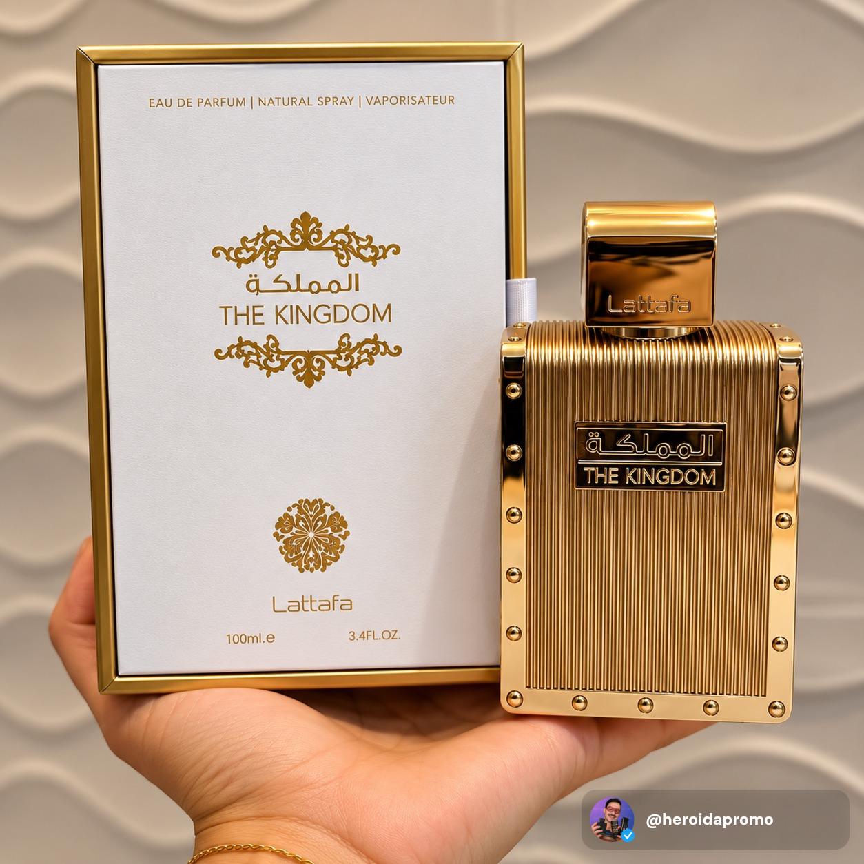 Perfume Arabe Lattafa The Kingdom Eau De Parfum 100ml Para H