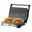 Sanduicheira Grill Inox Wap 2 Em 1 Ws1000 Antiaderente Com 180° de 1000W cor Prateado e Preto
