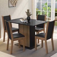 MESA LINDA COM 4 CADEIRAS! SUA SALA DE JANTAR VAI FICAR ✨