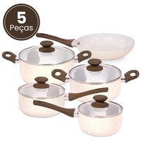 Panela Legacy 5 Peças Cerâmica Antiaderente, seu novo kit de cozinha! ✨