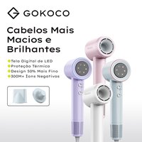 GOKOCO GD029: cabelo seco em 2 min! ✨ Íons negativos, 1500W.