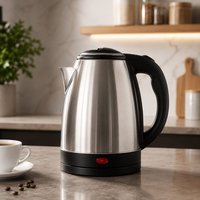 Chaleira Inox 1.8L: Café e chá perfeitos a qualquer hora! ☕
