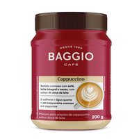 Baggio Café Cappuccino 200g: Seu momento cremoso e delicioso! ☕✨