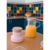 Kit 2 Jarras de Vidro com Tampa de Bambu – Elegância para Mesa Posta e Cozinha