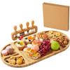 Tabua Queijos e Frios + Kit Espátulas 04 Peças