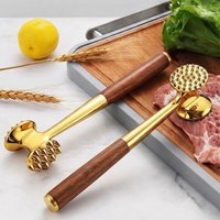 Amaciador de carne inox 22cm: bifes e frangos perfeitos!