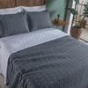 Cobre Leito Decor micropercal 200 fios cobre leito bordado e porta travesseiro com debrum