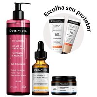 Kit Essencial Principia GL-03 + CH + VC. Proteção FPS 70! ✨