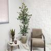 Árvore Artificial Fícus Verde 190cm Grande Vaso Decoração Pedra