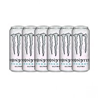 Kit Com 6 Energético Monster Ultra Lata 473ml