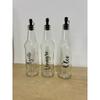 Kit c/3 Galheteiro de Vidro com Bico Dosador – Azeite Óleo Vinagre – Cozinha Moderna – 275ml