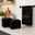 Kit 5 Pano De Prato Grande Preto Xadrez Algodão Laune Haus Preto Xadrez Minimalista Moderno