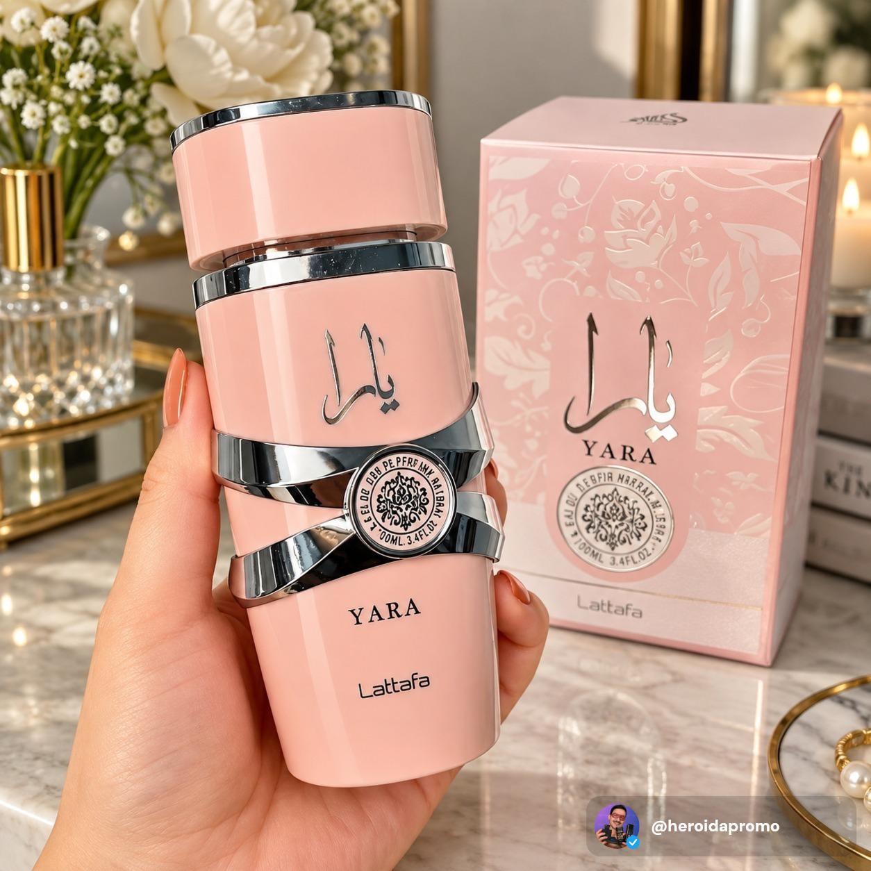Perfume Arabe Yara Lattafa Eau De Parfum 100ml Original C Nf