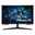 Monitor curvo para jogadores Samsung 27 G55c Odyssey G5 Qhd 165 hz, cor preto