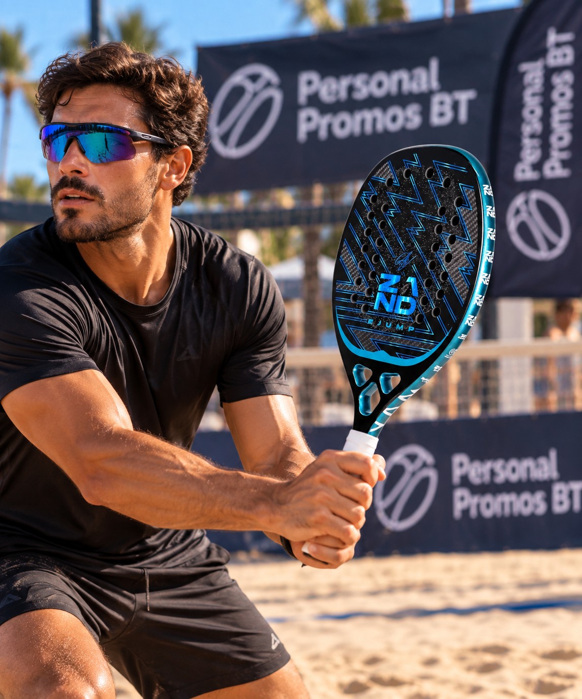 Raquete De Beach Tennis Z Jump 2026 - 3k | Potencia+controle