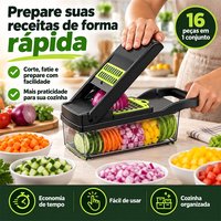 CORTADOR DE LEGUMES ÓTIMO! Praticidade para sua cozinha