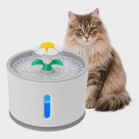Bebedouro Pet Fonte Água 2,4 Litros Filtro Automático Cães Gatos