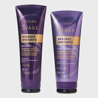 Kit Siage Eudora Resgate Imediato Shampoo E Condicionador