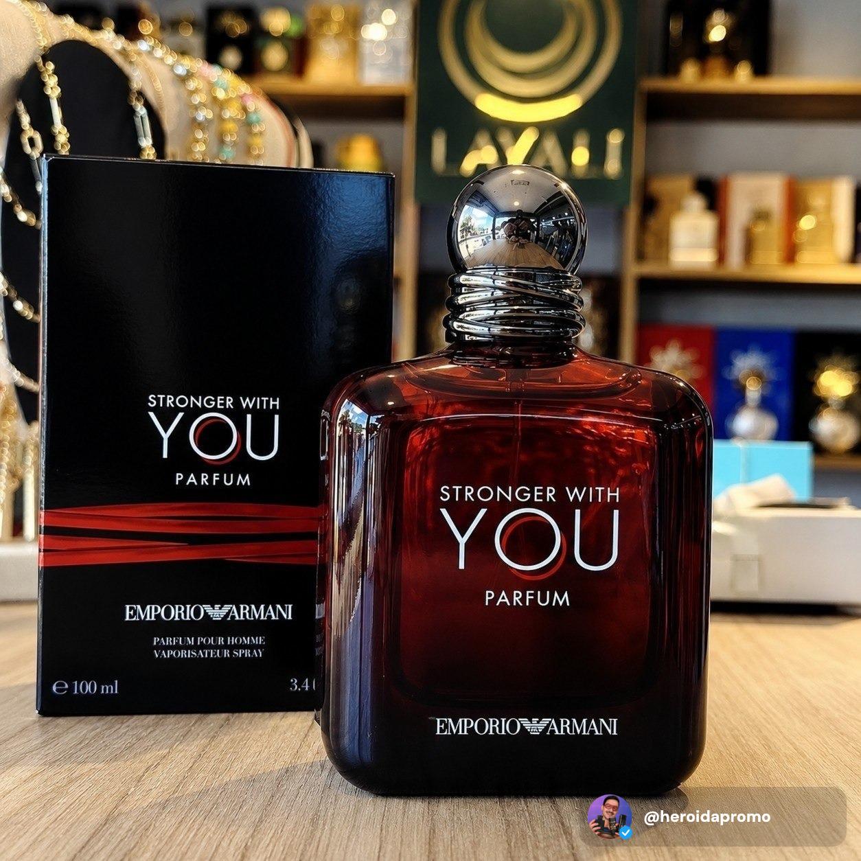 Armani Beauty Perfume Masculino Stronger With You Parfum 100ml