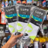 Kit Meias Lupo 3 Pares Esportiva Corrida Academia Cano Curto