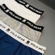 Kit 4 Cuecas Algodão Polo Wear Sortido Sortido Liso G