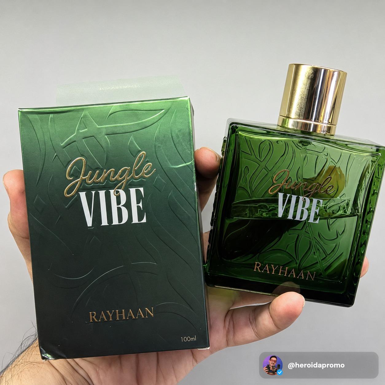 Perfume Árabe Jungle Vibes Rayhaan Unissex Cítrico Amadeirad