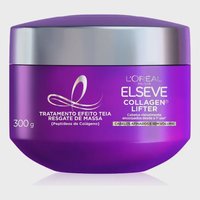 L'Oréal Paris Elseve Collagen Lifter Máscara de Tratamento Condicionante Efeito Teia Para Resgate de Massa com Peptídeos de Colágeno Reconstrói a Fibra e Dá Volume por 72h 300g