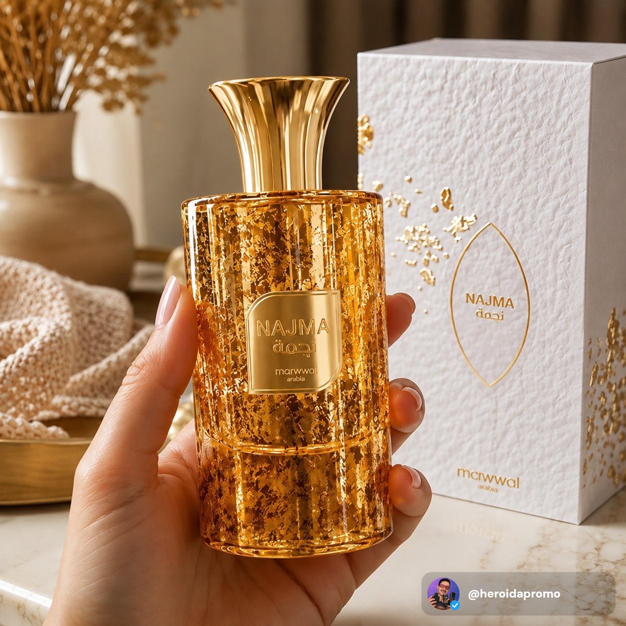 Perfume Árabe Mawwal Najma 100ml Eau De Parfum Unissex Original