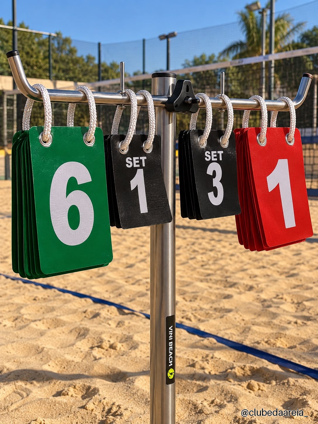 Placar Beachtennis Usa Surplus 12x Sem Juros Frete Grátis