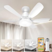 Ventilador e Luminária Bivolt c/ Controle: frescor e luz no seu lar!